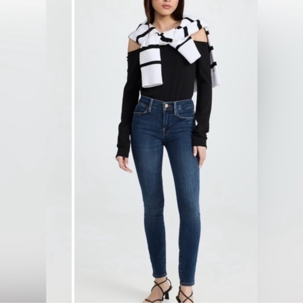 Frame Le High Skinny Jeans in Sz 25